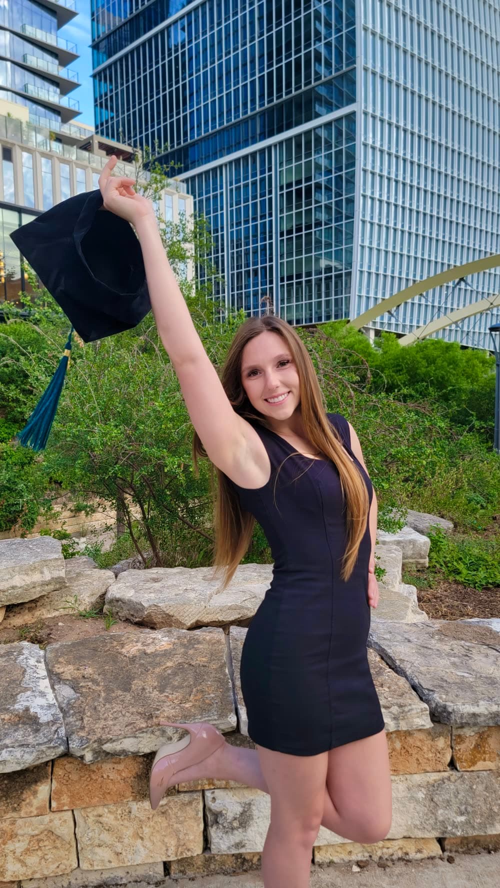 Ashton Gerardi in her occupational therapy doctoral graduation photo